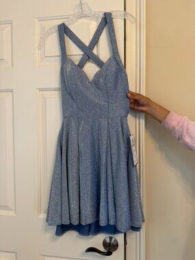 Blue Macy's Homecoming Dress for Sale up to 90% Off: Poshmark